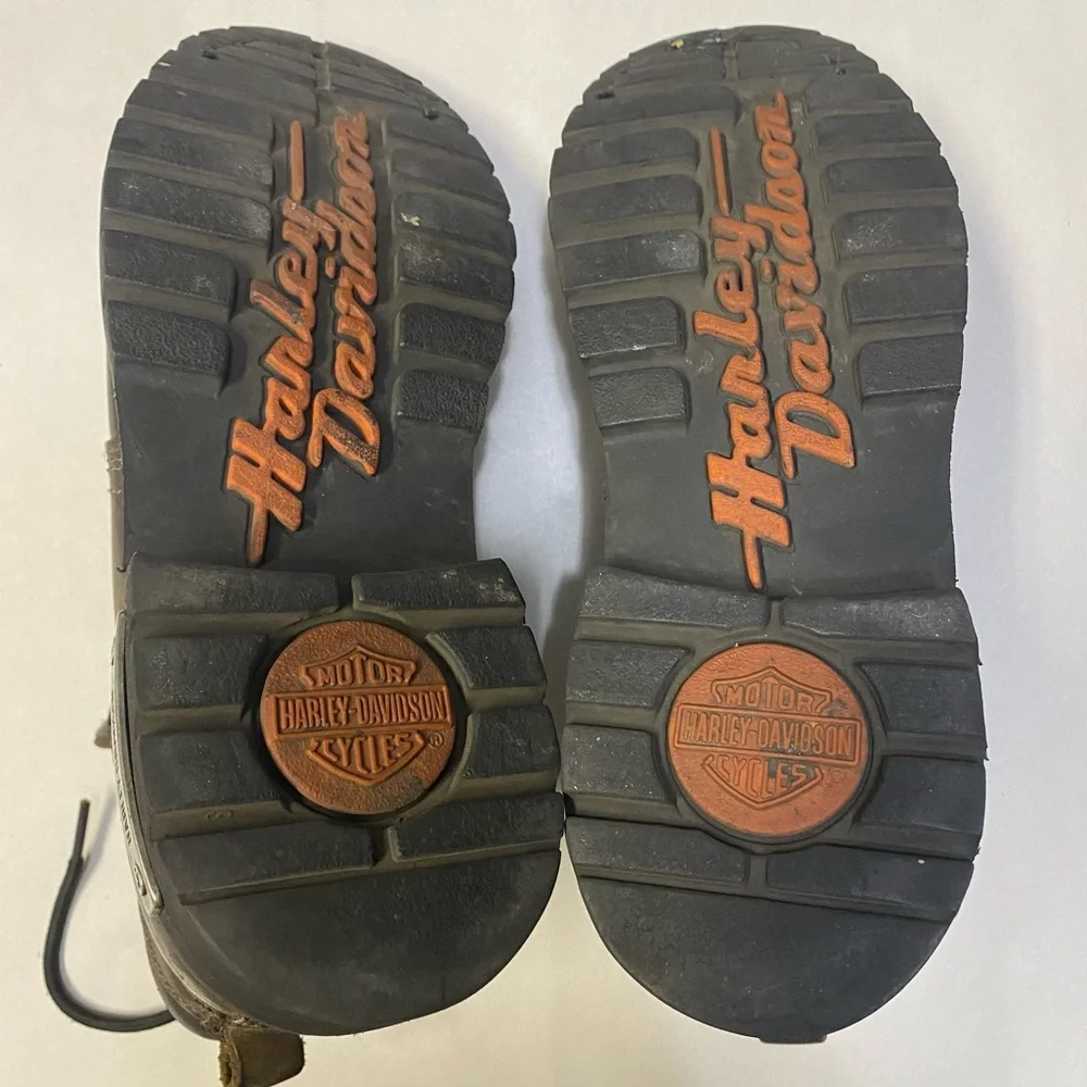 Harley-Davidson Men’s Ruskin 5-In Motorcycle Boots Size 7.5M Brown Biker Riding